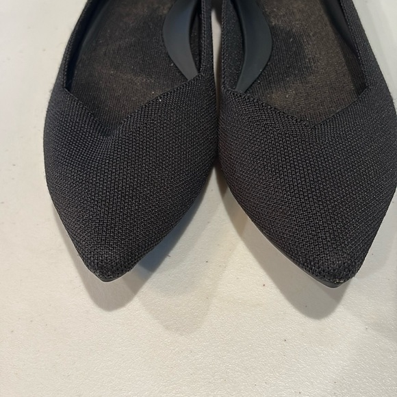 Rothy’s ‘the point’ in black. Flats. Shoes. Size 11 - Picture 2 of 13